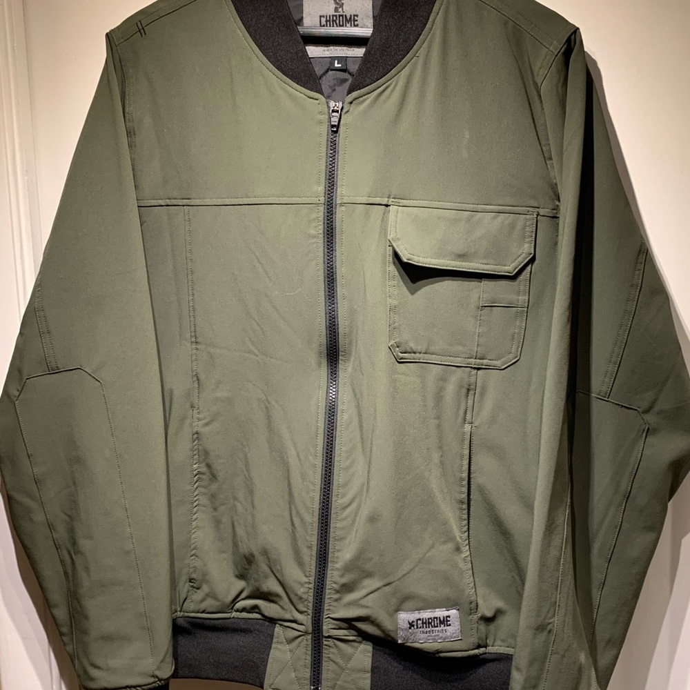 Chrome Bomber Jacket